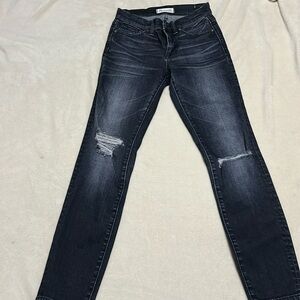 Madewell size 25 high riser skinny jeans skinny jeans dark wash.